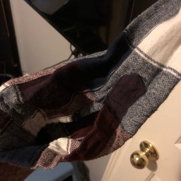 Maroon Coastal Flannel - Picture 3 of 4